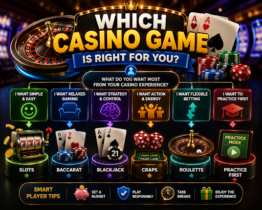 Which casino game rigth for you