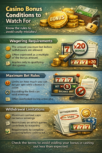 Casino bonus conditions