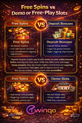 free spins vs demo slots