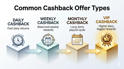 cashback offer types