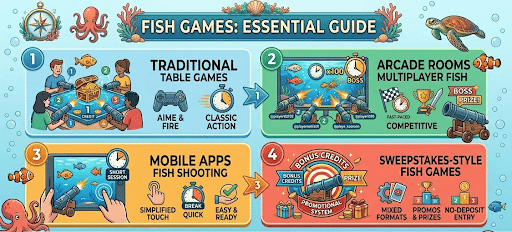 type of fish shooting game