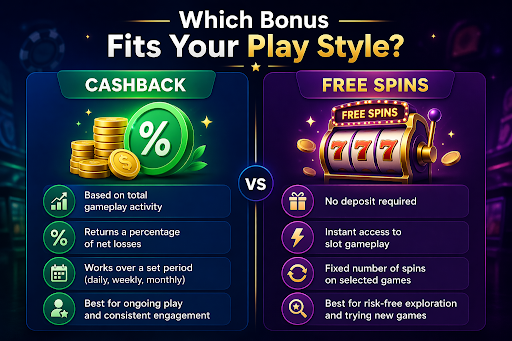 which bonus fits your play
