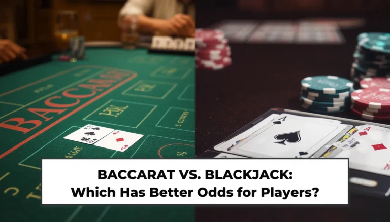 BACCARAT VS.BLACKJACK