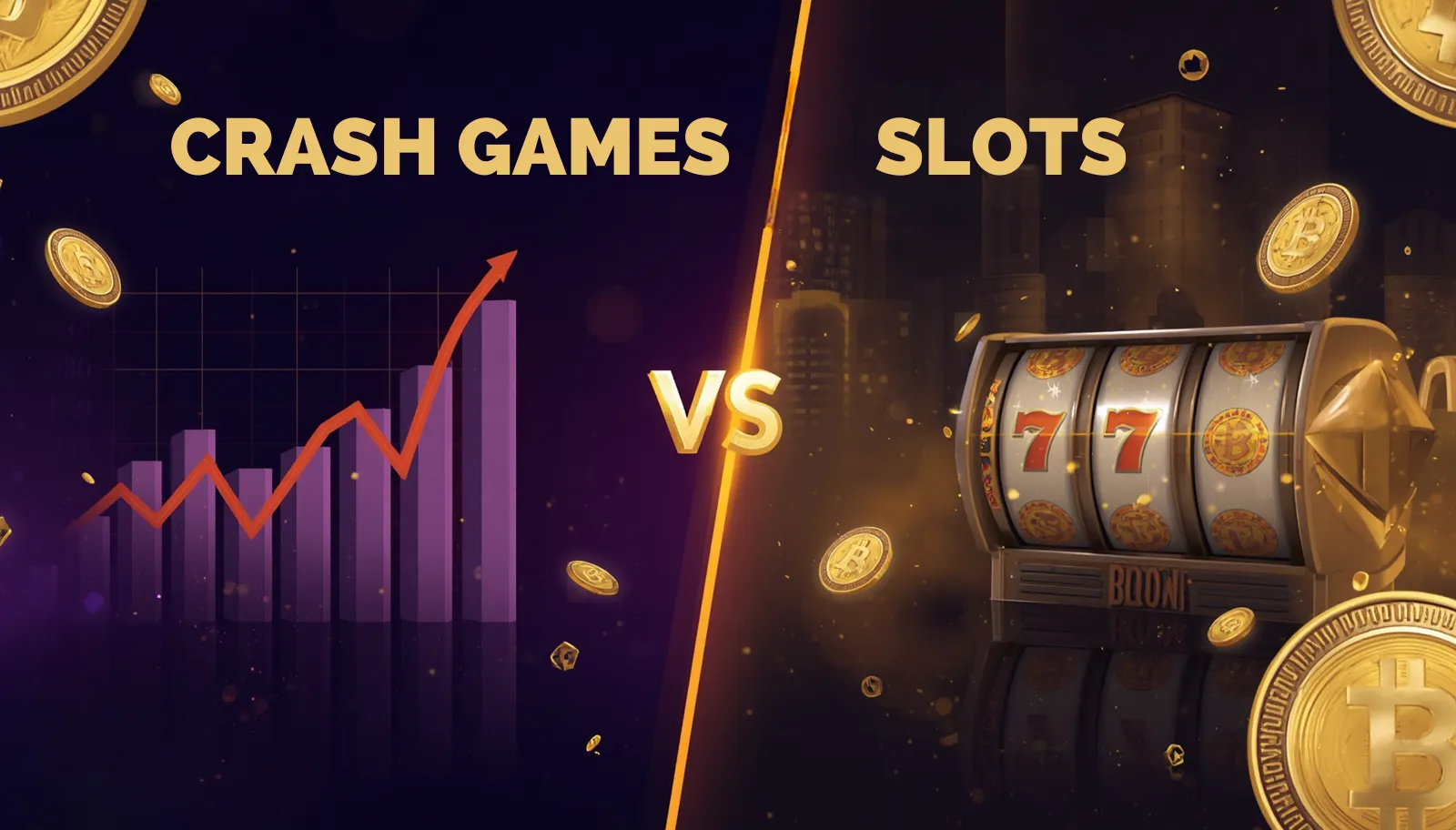 Crash games vs slots