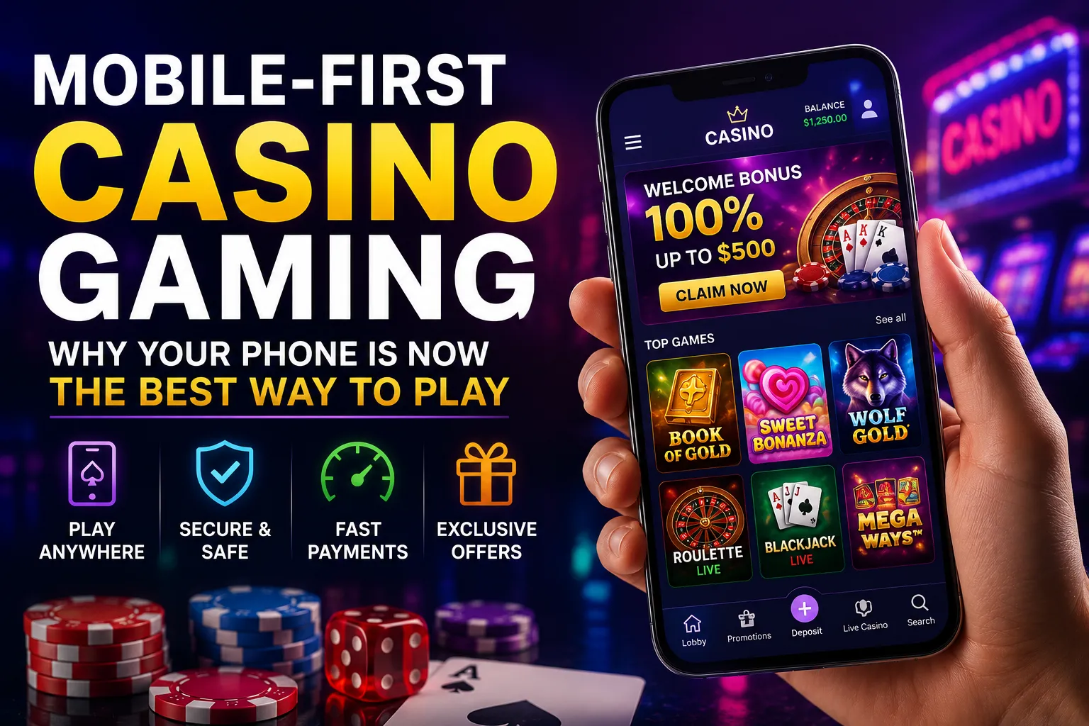 Mobile-First Casino Gaming