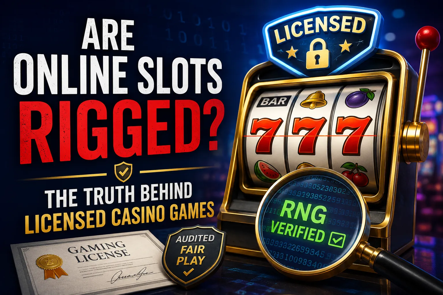 Slots Licensed Casino Games