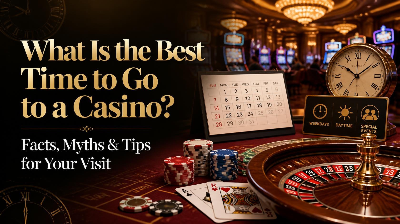 What Is the Best Time to Go to a Casino? Facts, Myths & Tips for Your Visit