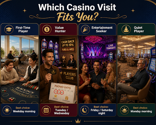 Which casino visit fits you