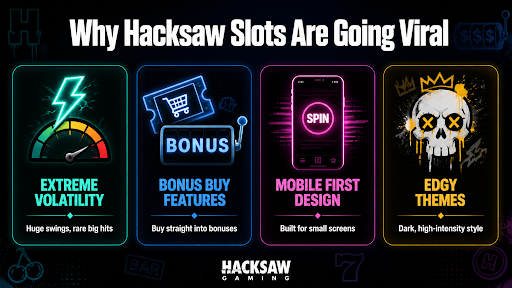 why hacksaw slots are going viral