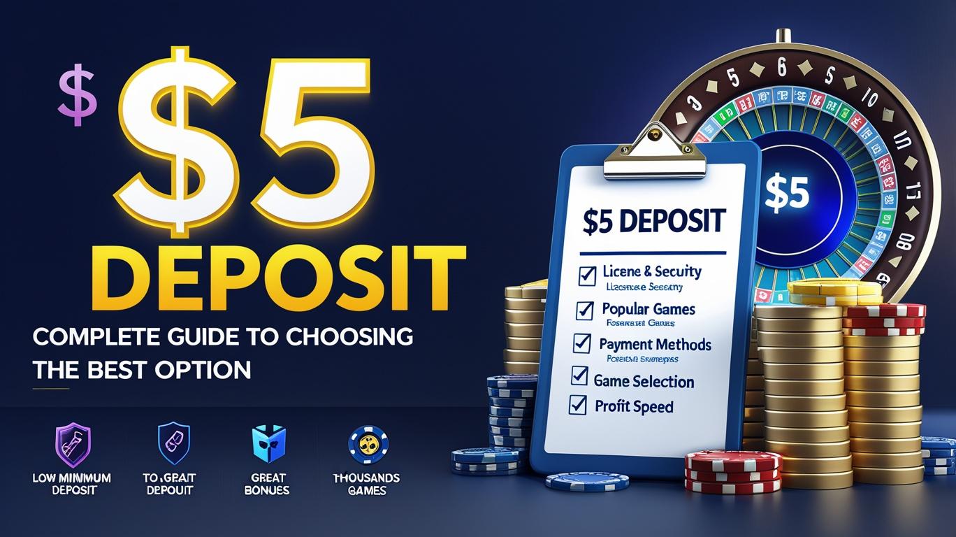 $5 Minimum deposit casino