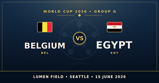 Belgium vs egypt