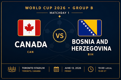 Canada Vs Bosnia and Herzegovina