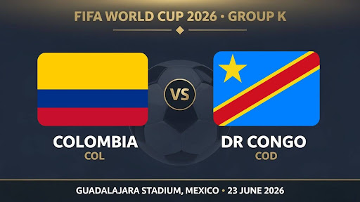 Colombia vs DR Congo