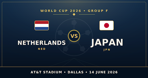 Netherland vs japan match