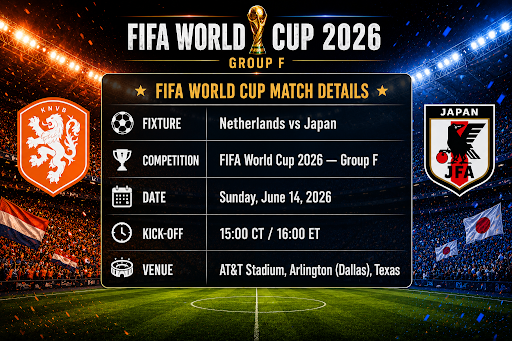 Netherlands vs Japan 