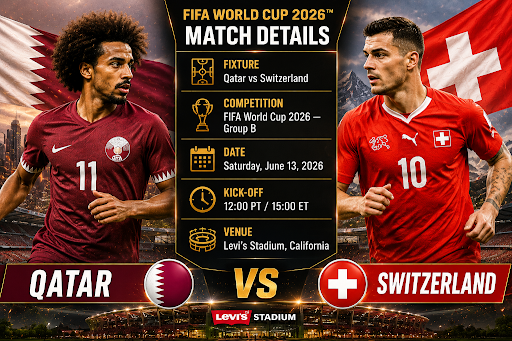 Qatar vs switzerland match details