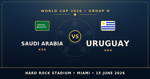 Saudi Arabia vs Uruguay