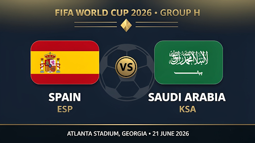 Spain vs Saudi Arabia
