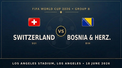 Switzerland vs bosnia and herz.