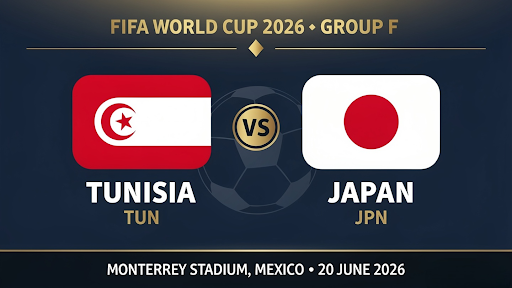 Tunisia vs Japan