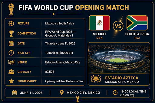 fifa world cup opening match