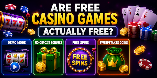 Are free casino games actually free