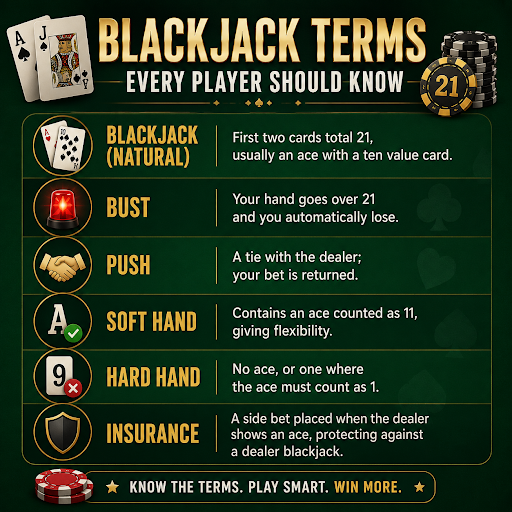 Blackjack terms
