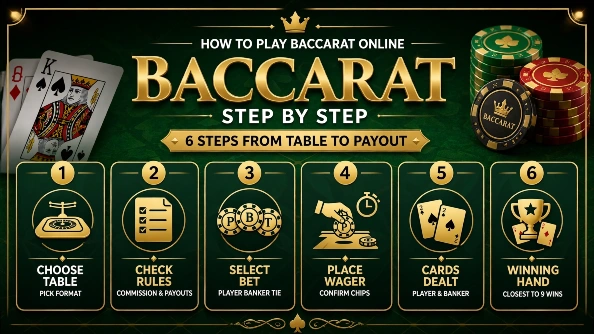 How to Play Baccarat Online Step by Step