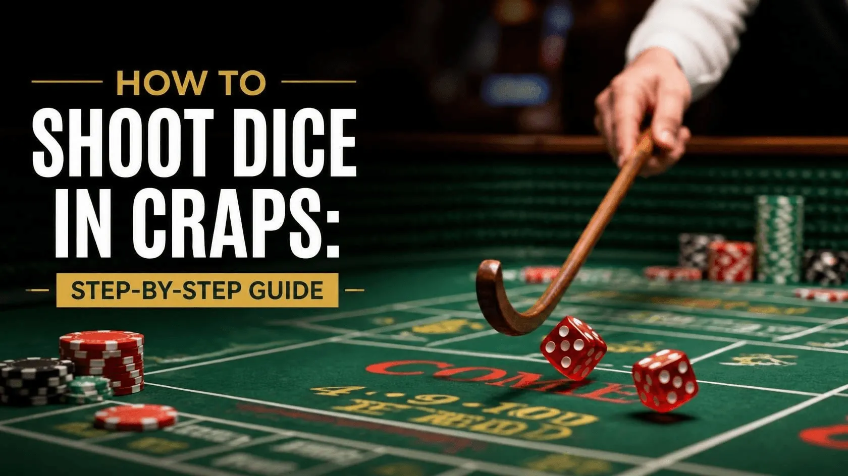 How to shoot dice from craps