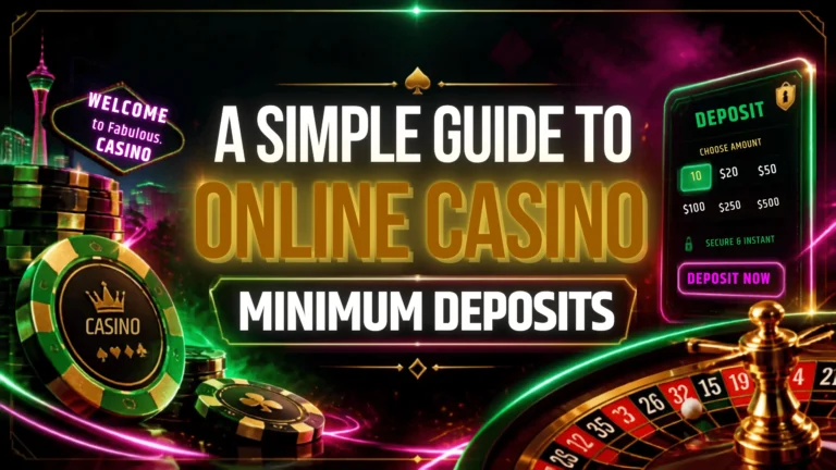 minimum deposit casino