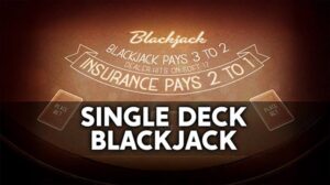 Single Deck Blackjack