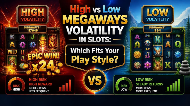 High vs Low Volatility slots