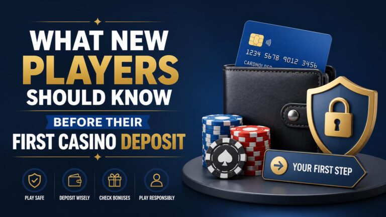 first casino deposit