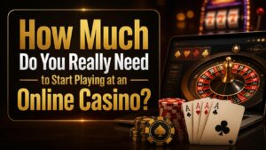 how much to start online casino