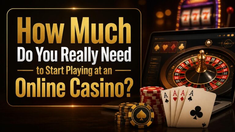 how much to start online casino