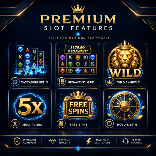 premium slot features
