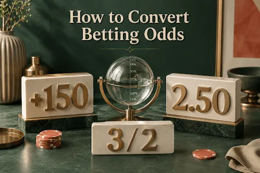 How to convert betting odds
