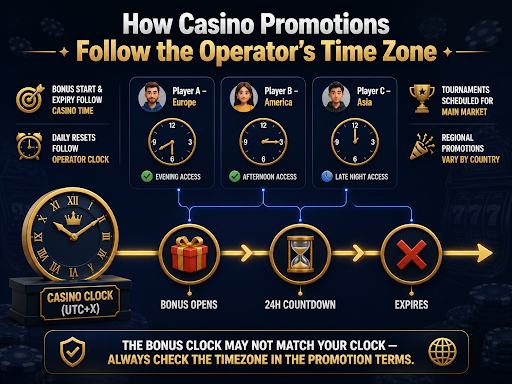 How Time Zones Affect Bonuses and Promotions