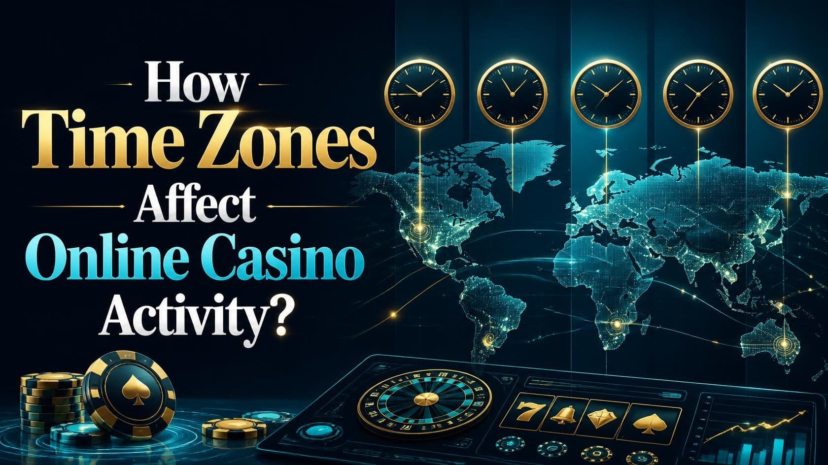 How Time Zones Affect Online Casino Activity