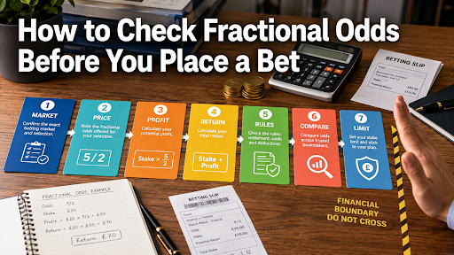 How to check fractional odds