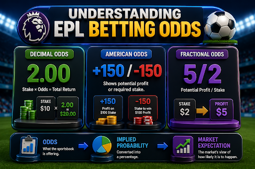 epl betting odds