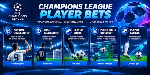 Champion league player bets