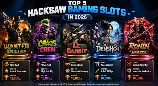 Hacksaw gaming slots 2026