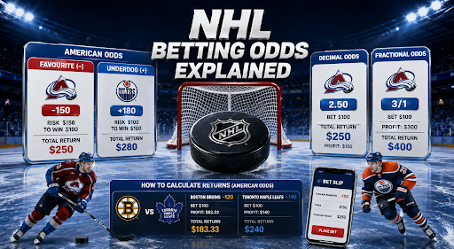 nhl betting odds explained