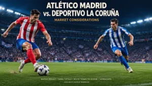 Atlético Madrid vs. Deportivo La market consuntration