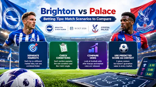 Brighton vs palace betting tips