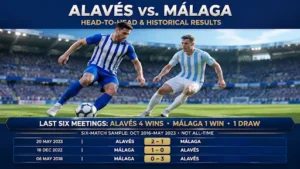 Deportivo Alavés vs. Málaga CF Results