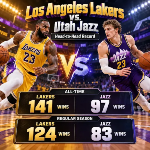 Los Angeles Lakers Vs. Utah Jazz head to head