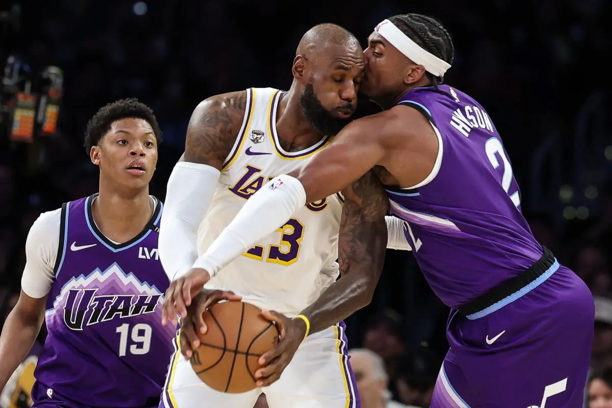 Los Angeles Lakers Vs. Utah Jazz