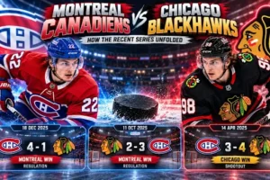 Montreal Canadiens Vs. Chicago Blackhawks unfloded